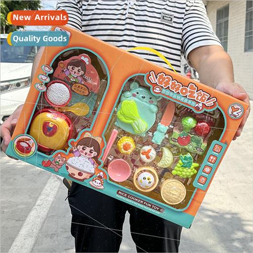 Children play house dining kchen kchen cooking toys sets boy