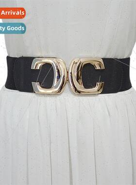 Spring Summer women belts versatile casual elastic waist cor