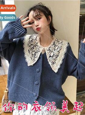 Korea Women Clothes Collar Lace Necklace Fake Collar Decorat