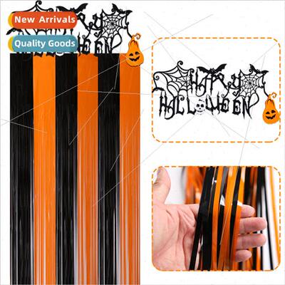 New Halloween Pull Flag Combo Set Rain Curtain Party Backgro