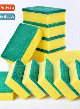 High-densy right-angle dishwashing sponge wipe kchen househo