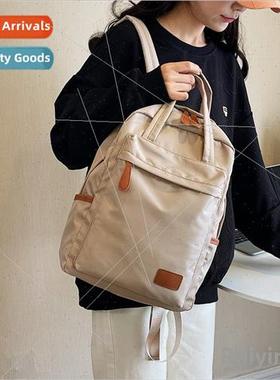 Nylon mommy bag fashion shoulders backpack female large capa
