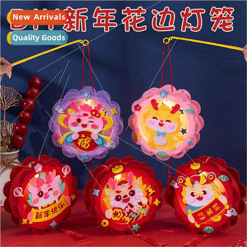2024 New Year children handheld Chinese New Year lanterns di