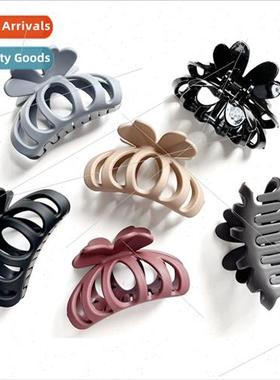 New grab clip Korean bow tie hollow hair grab card reader od