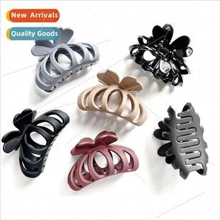 hollow clip reader card hair tie bow Korean grab New