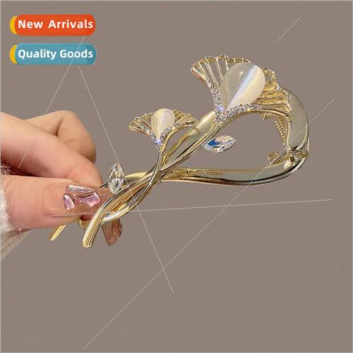 Cat eye hair accessories female senior sense ginkgo biloba h
