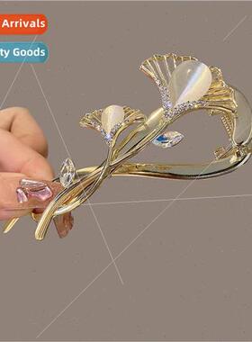 Cat eye hair accessories female senior sense ginkgo biloba h