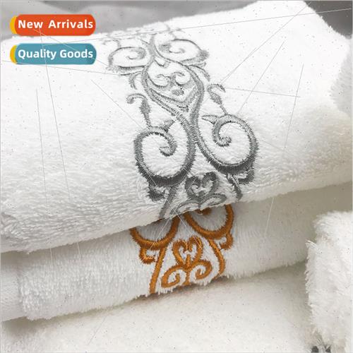 Europe Star Hotel Bath Towel Roman Embroidery Bath Towel