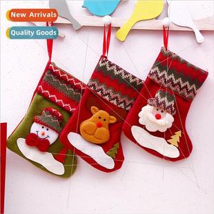 Decorations Socks Santa Snowman Claus Christmas