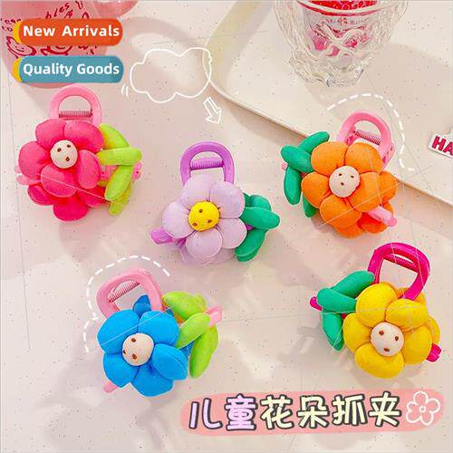 hair clips flowers back head hair accessories grab clip 2023
