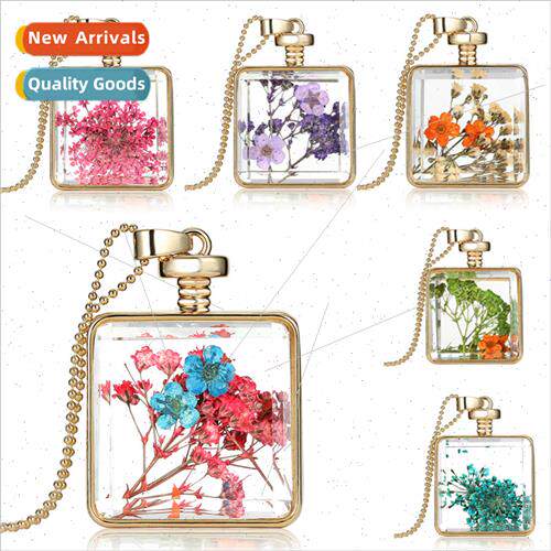 New Jewelry Multi-color Optional Chain Dried Flower Specimen