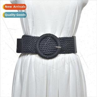 Women Handmade Wax Braided Cord Belt