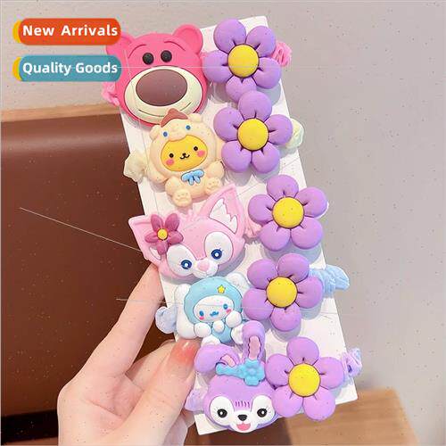 Children cartoon strawberry bear headbdoes not hurt hair cut