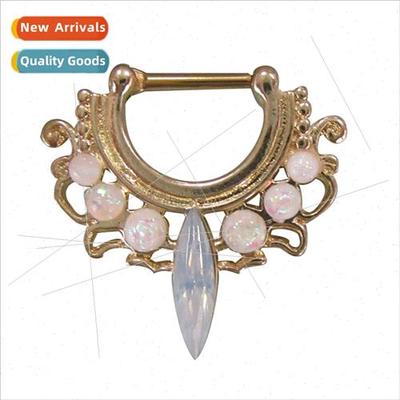 Opal Piercing Jewelry Europe Opal Stones Europe Trend Pierci