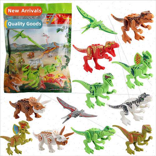 Colorful ribbon su 12 blocks dinosaur educational toys block