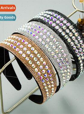 Korea resin acrylic teeth full diamond headband female headd