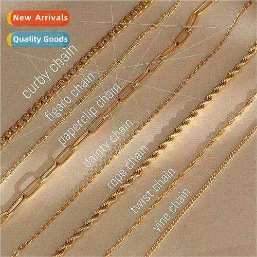 Europe diversy body chain women simple geometric metal twist