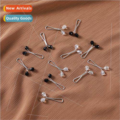 Accessories scarf U-shaped clip silk scarf clip crystal ball