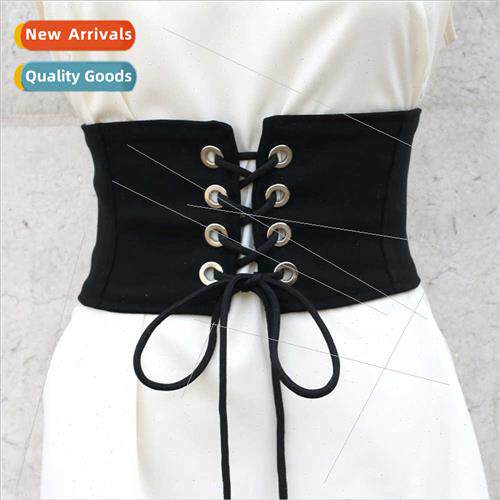 Europe wider fabric waistband women skirt accessories air ey