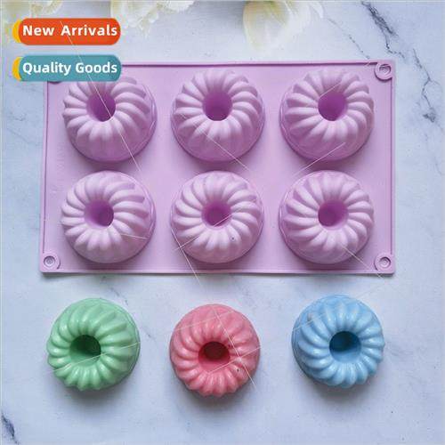 licone 6-link Savalin cake mold chocolate DIY cake ice cubes