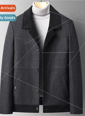 Middle-aged elderly men spring fall jackets middle-aged fath