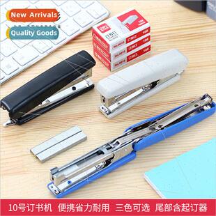 Deli 0221 stapler No. 10 large labor-saving convenient hand-