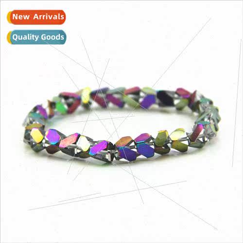 Korea Fashion Crystal Bracelet Artificial Crystal Multifacet