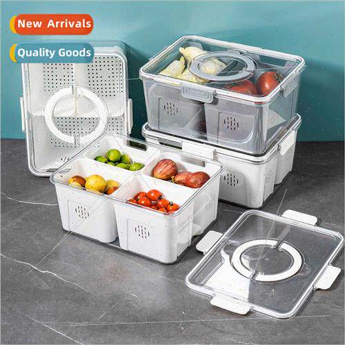 Portable refrigerator storage box kchen food organisation ve