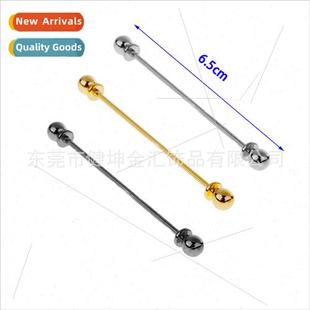 One Letter Round Shirt Lapel Edged Men Fashion Pins