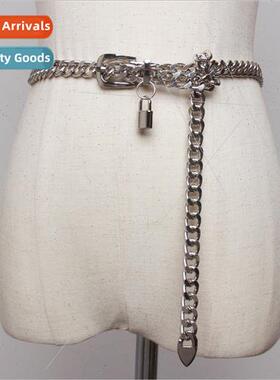 2020 new personalized Europe tide cool metal lock pendant th