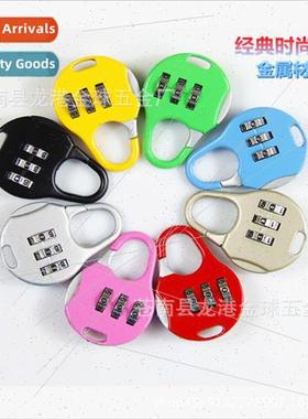 108 cartoon mini gym locker 3-dig round zinc alloy bags mech