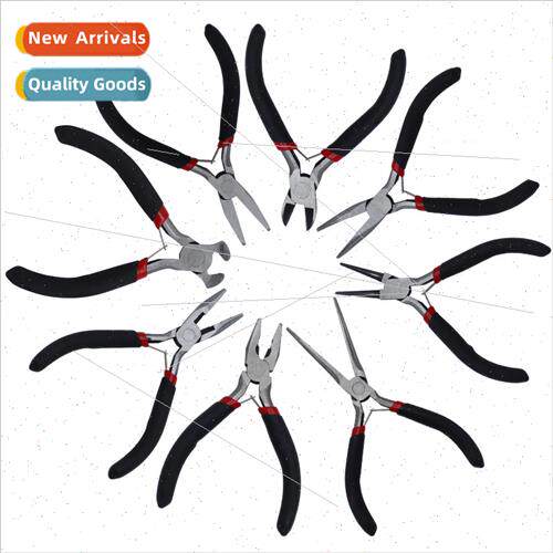 4.5 inch sharp beveled mini pliers 8 pieces DIY handmade pli