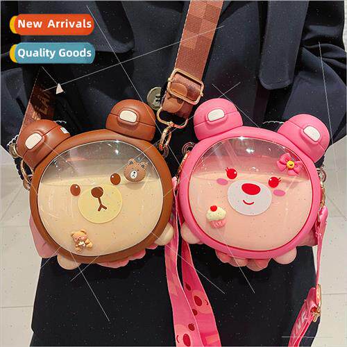 Clara Bear Double Drinking Mug Children Water Mug Summer Cut