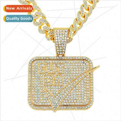Europe hip-hop cool domineering punk men necklace necklace f
