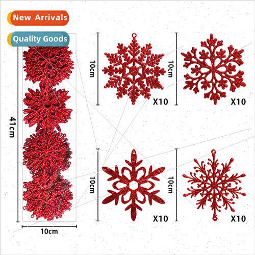New Products Christmas Decoration 10cm/40PC Christmas Snowfl