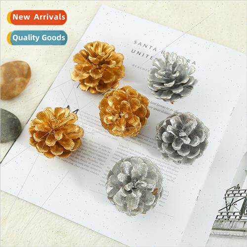 Golden Pinecone lver Pinecone Christmas Tree Hanging Home Or