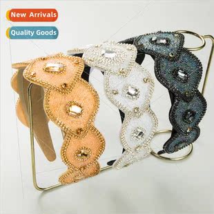 bands fashion headband retro tempe diamond hair heavy New