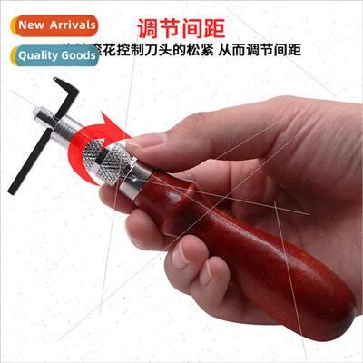 DIY handmade multifunctional grooving edge trimmer wooden ha