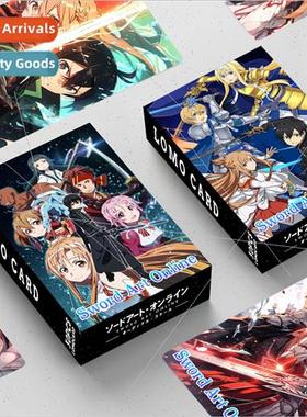 Sword & Sworcery double-sided 30 small cards LOMO card anime