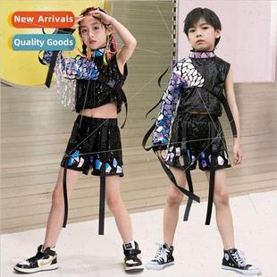 dance clothes fashion Childrens catwalk set modeling jazz
