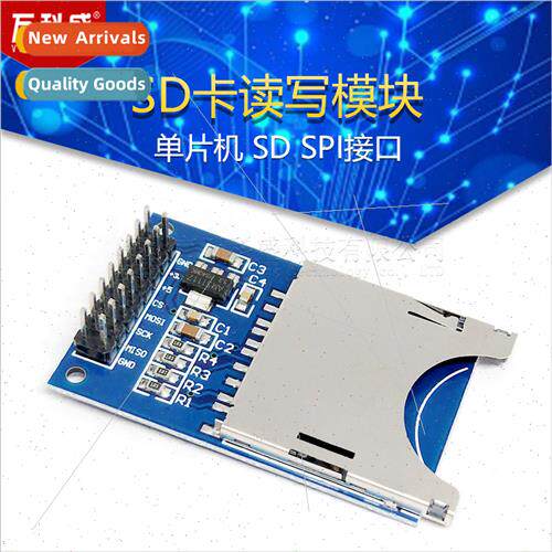 SD card read/wre module Microcontroller SD SPI interface SD