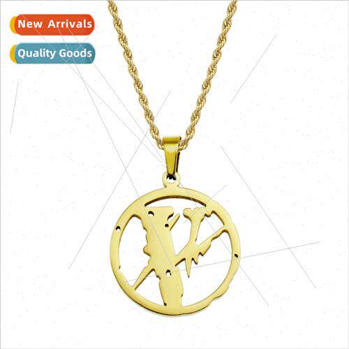 Europe hip-hop  VLONE Fujiwara Hiroshi lightning  pendant me