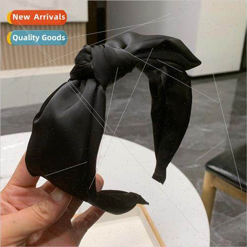 Black bow hair band hair band women Korea advanced sense wid