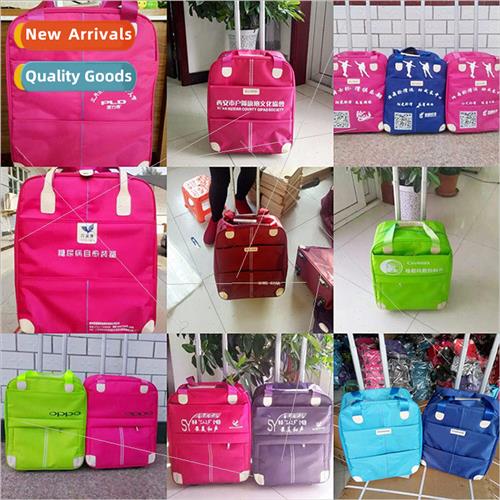 Trolley bag sucase bag towing soft bag waterproof handbag co