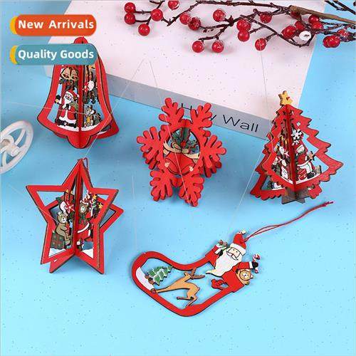 Christmas decoration supplies wooden Christmas decorations h