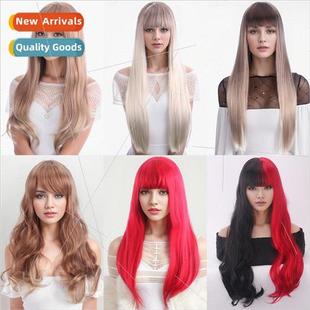 Natural Fluffy Short Wigs Hair Realistic Curly Women Europe