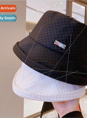 2023 new women basin cap pearl leisure fashion sun hat sunsc