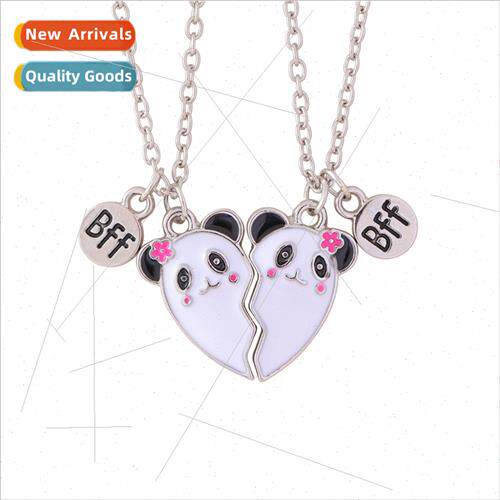 Europe new Best Friends love necklace panda love children ca