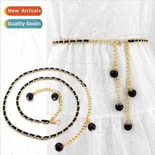 metal hooks adjustable Female strip fashion wear wais Korean