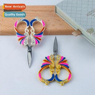 Steel Neon Scissors Vintage Small Stainless Alloy New Zinc